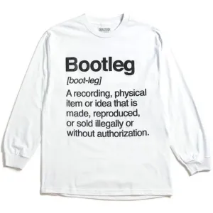Bootleg L/S Tee (White)