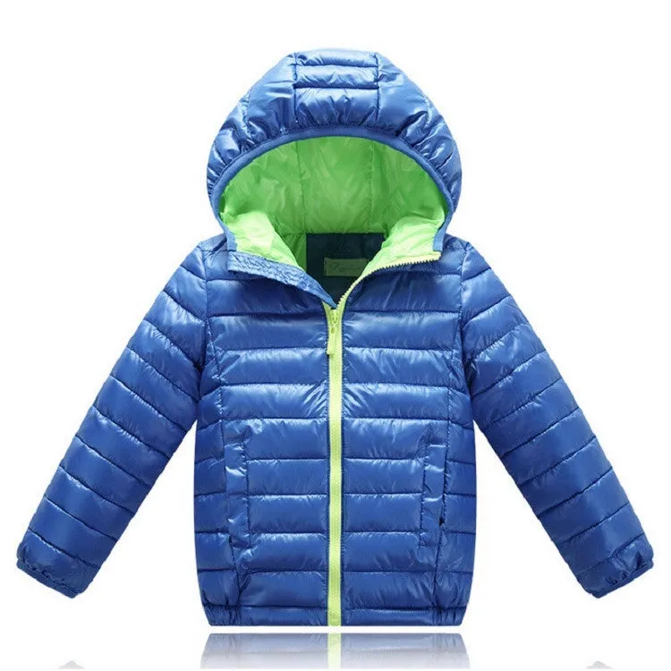 Boys coats winter blue Jacket kids Casual Boys thick Winter jacket Christmas Boy Winter Coat