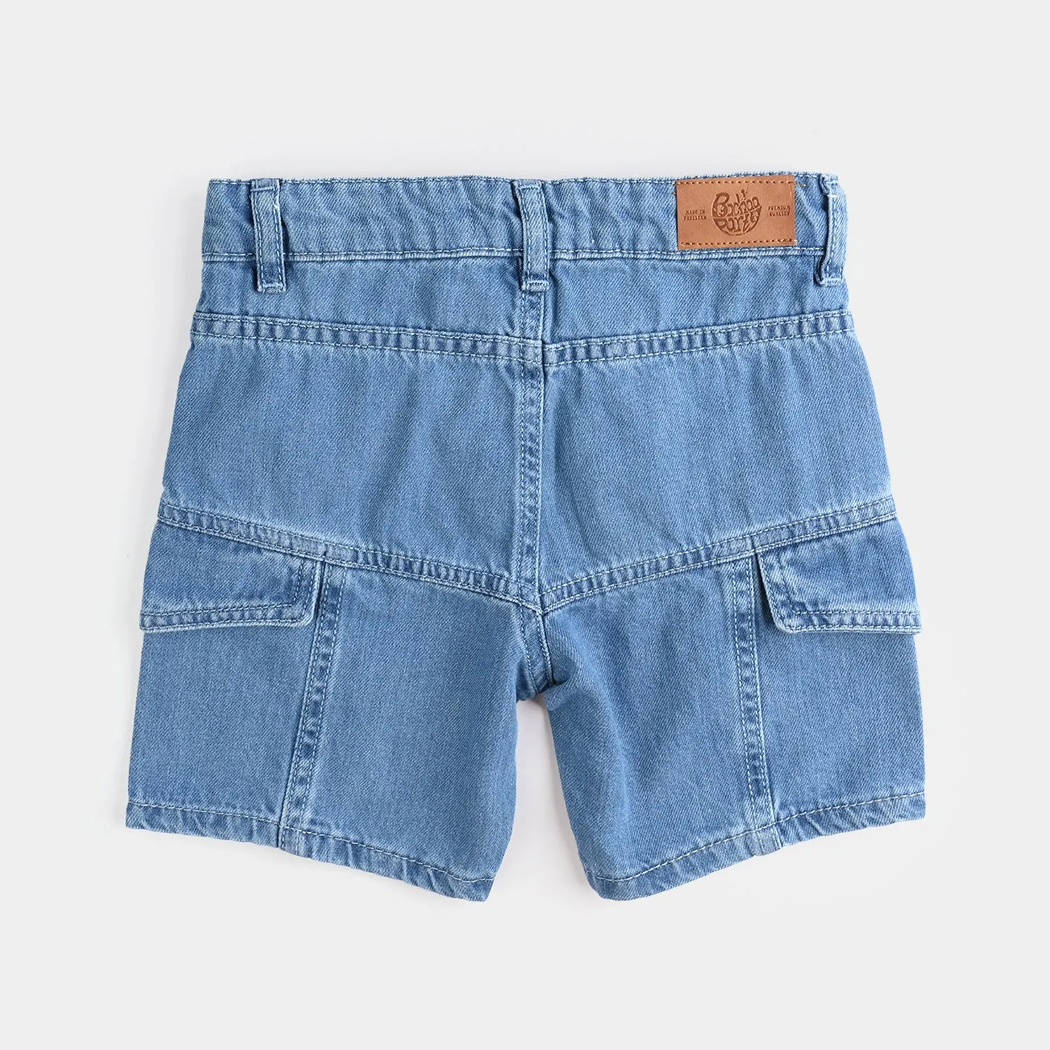 Boys Denim rigid Short Surf-LT.Blue