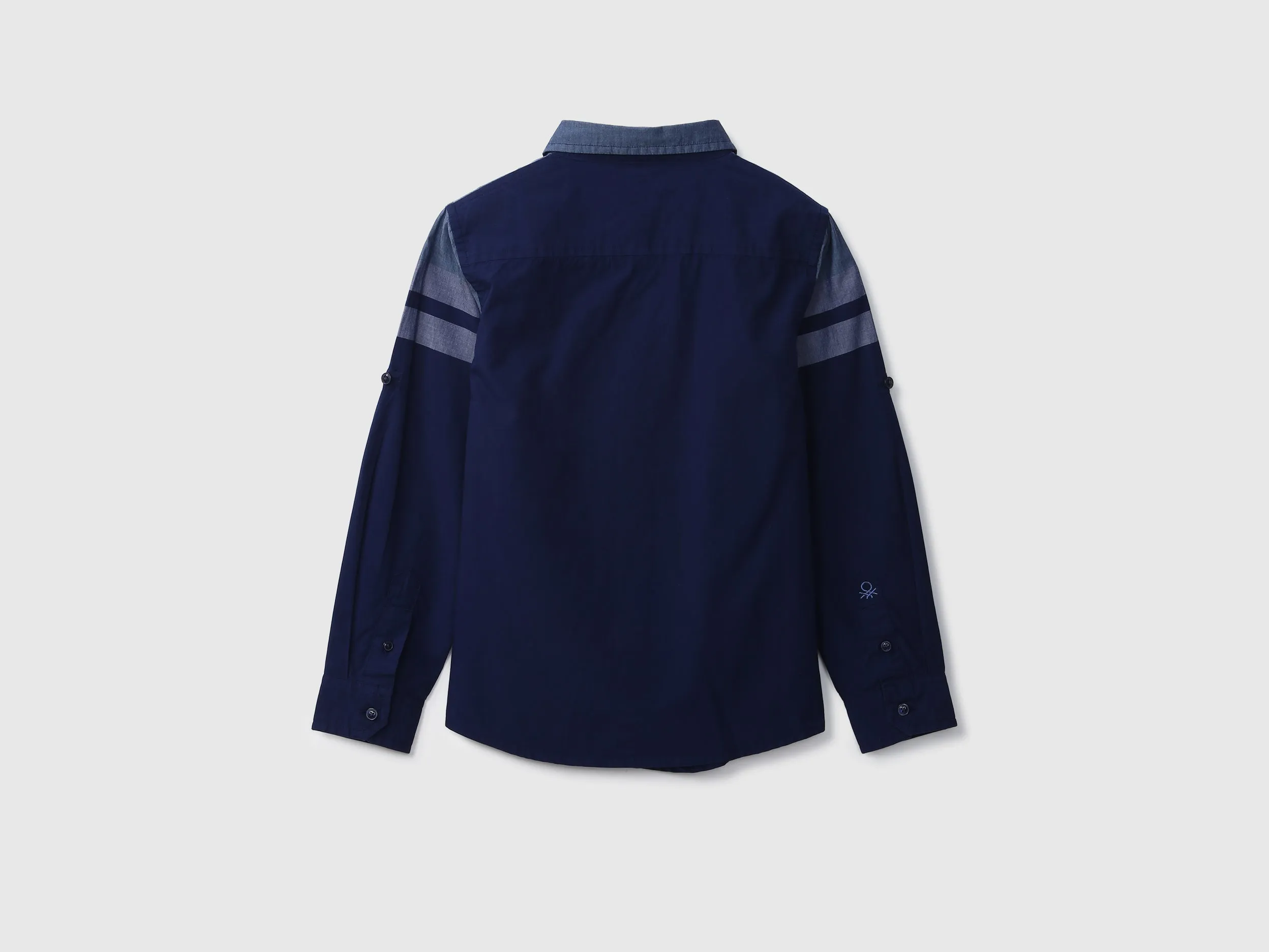Boys Long Sleeve Striped Shirt