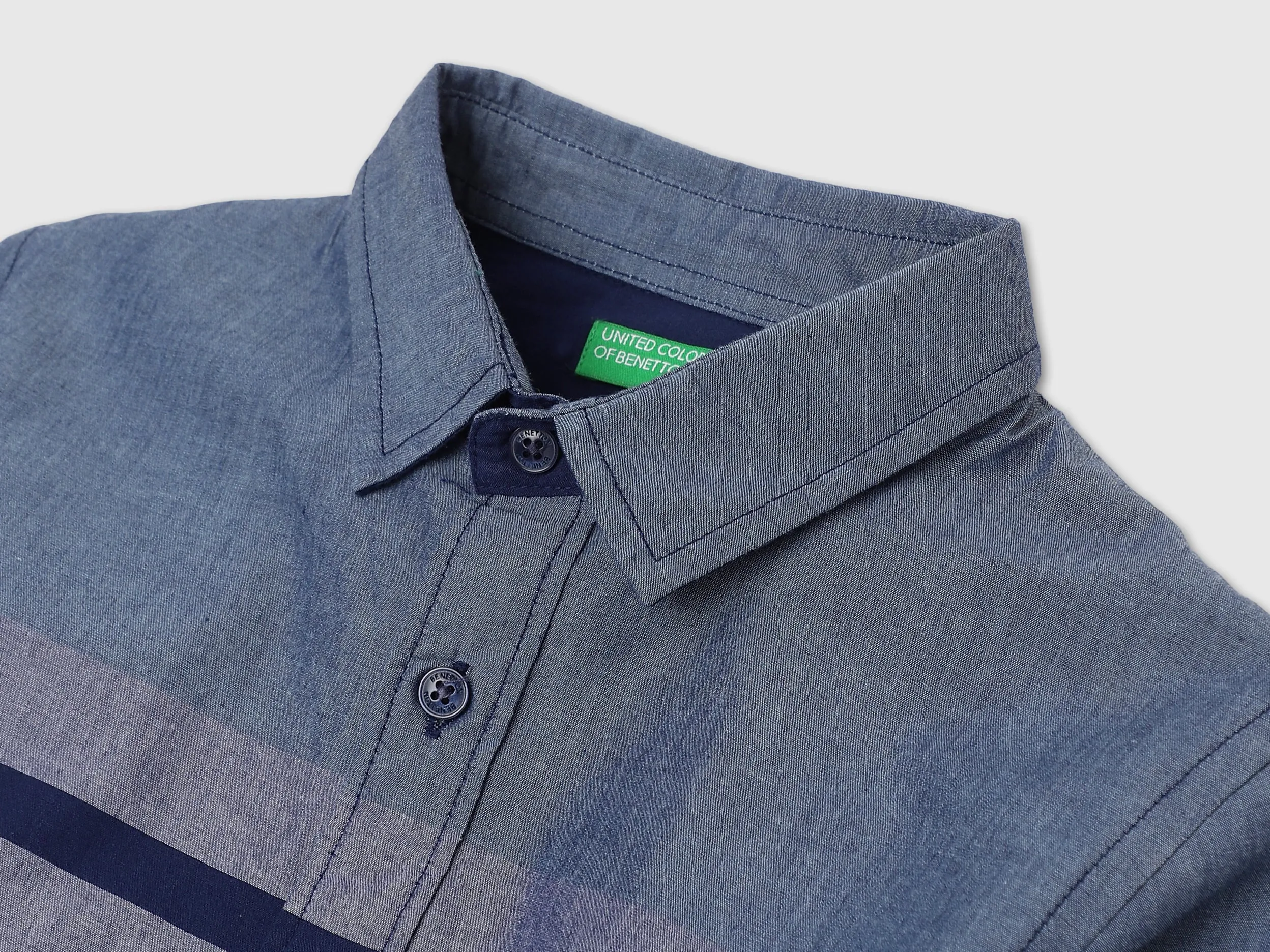 Boys Long Sleeve Striped Shirt