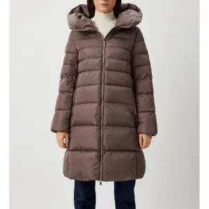 Brown Polyamide Jackets & Coat
