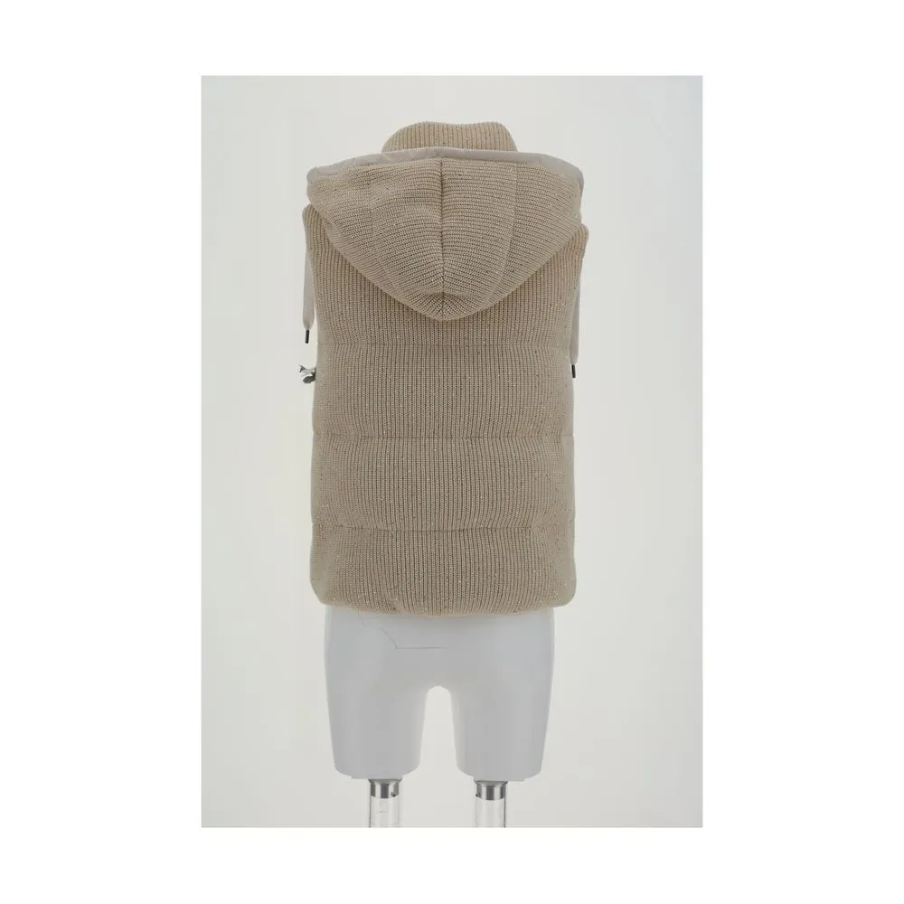 Brunello Cucinelli Hooded Down Vest