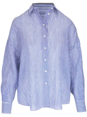 Brunello Cucinelli Shirts Clear Blue