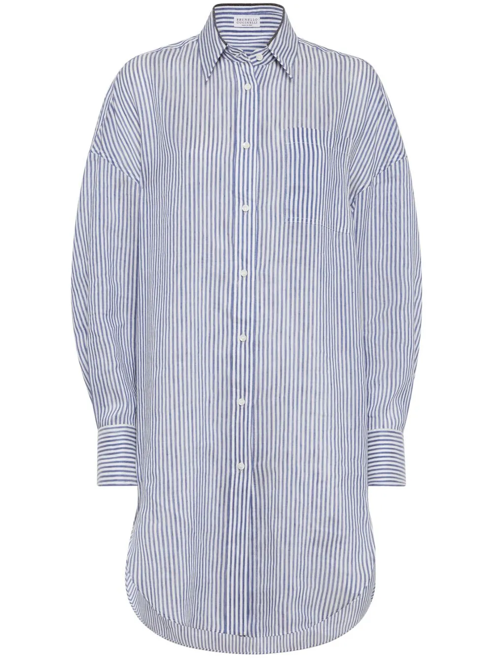 Brunello Cucinelli Shirts Clear Blue