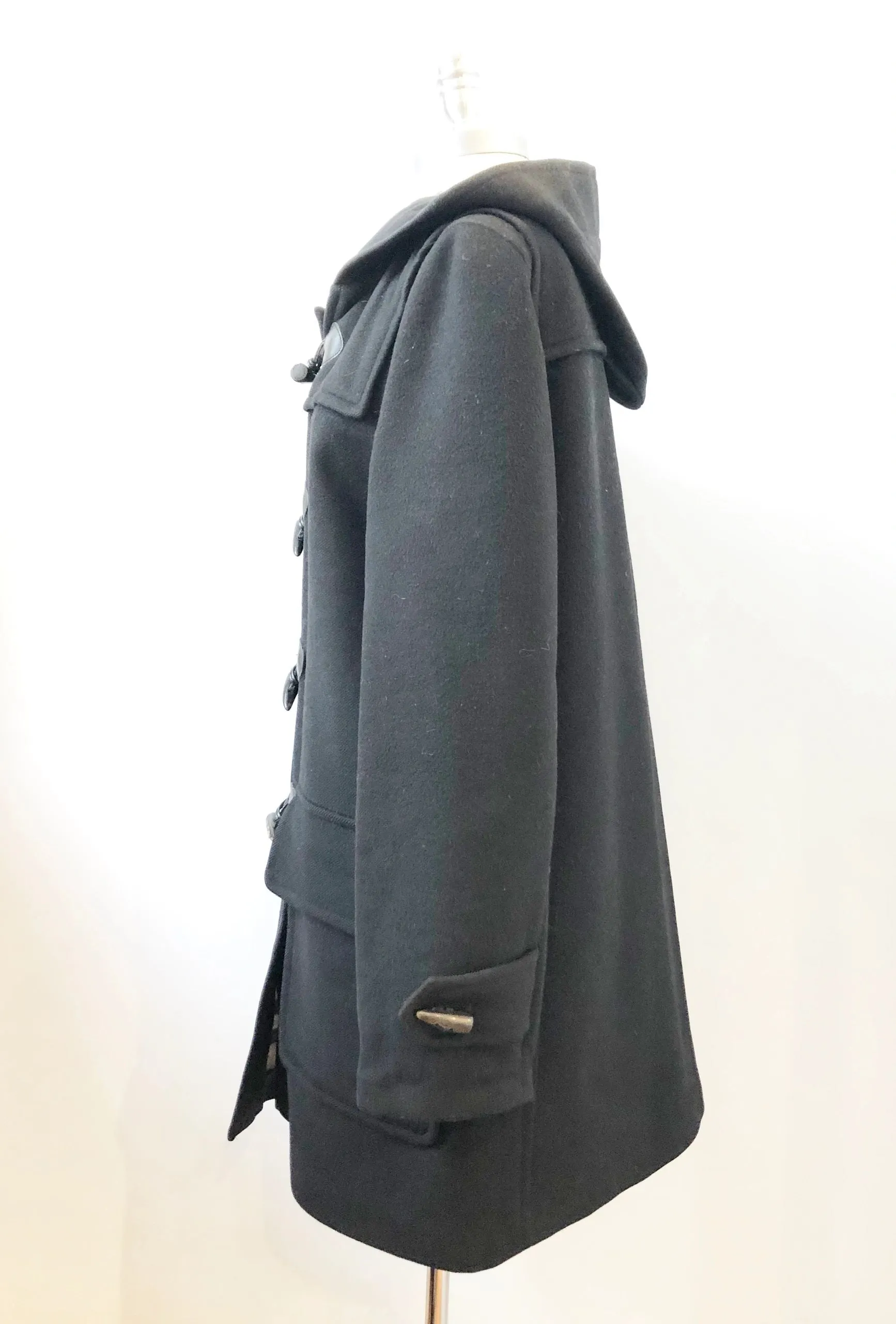 Burberry Brit Duffle Coat W/Hood Size 12