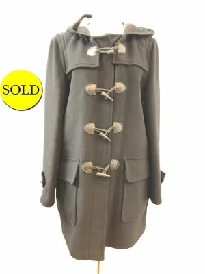 Burberry Brit Duffle Coat W/Hood Size 12