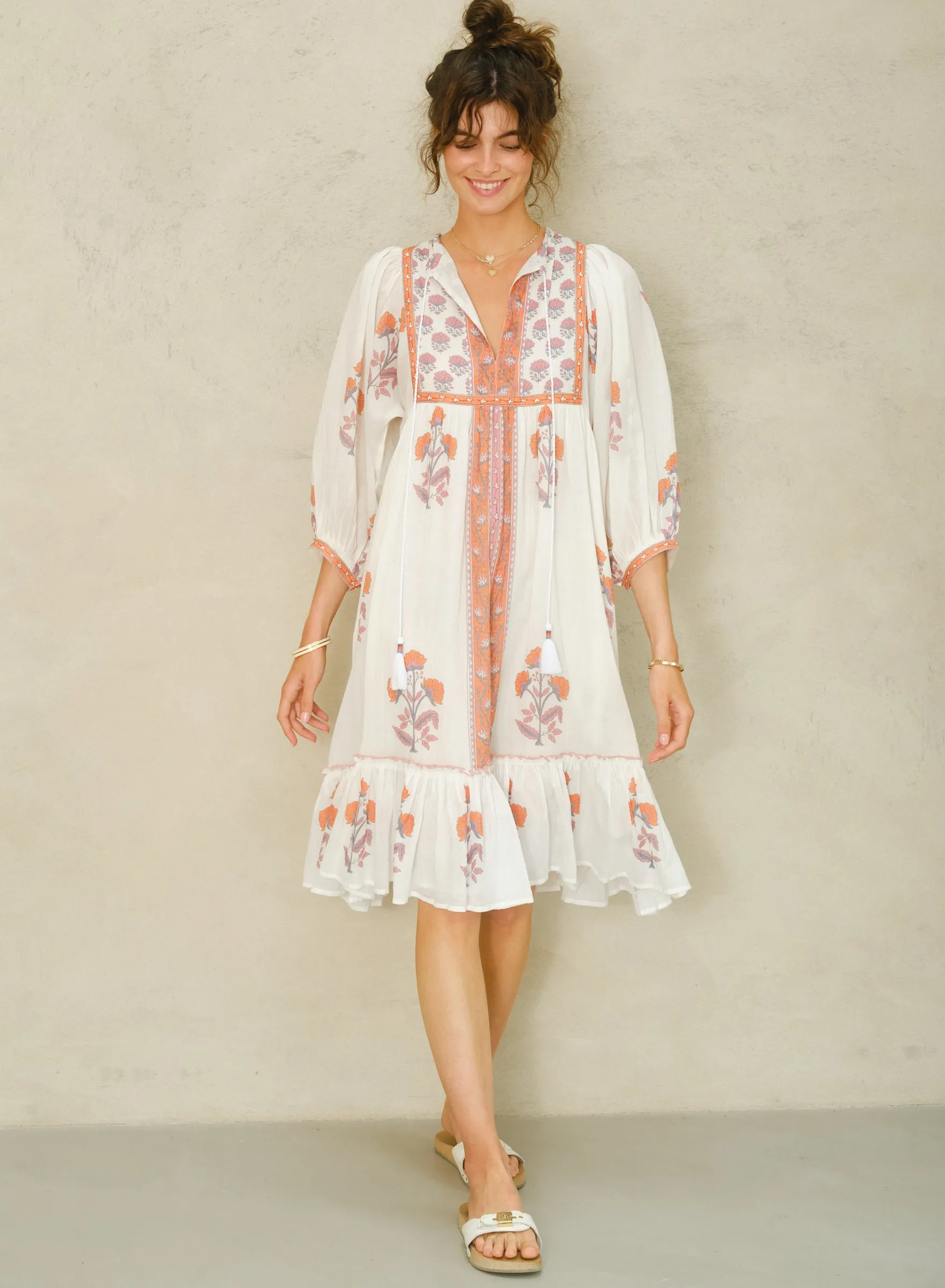 Cadi Gathered Dress
