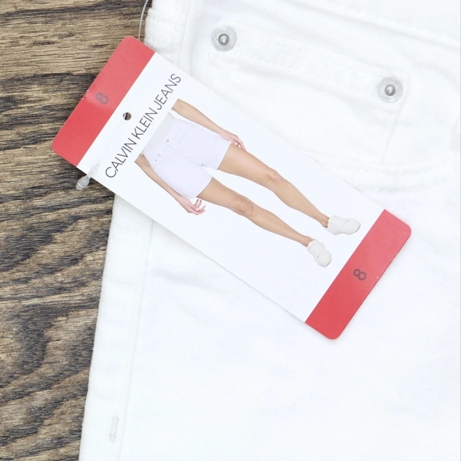 Calvin Klein Jeans Womens Denim Jean Shorts 1751595