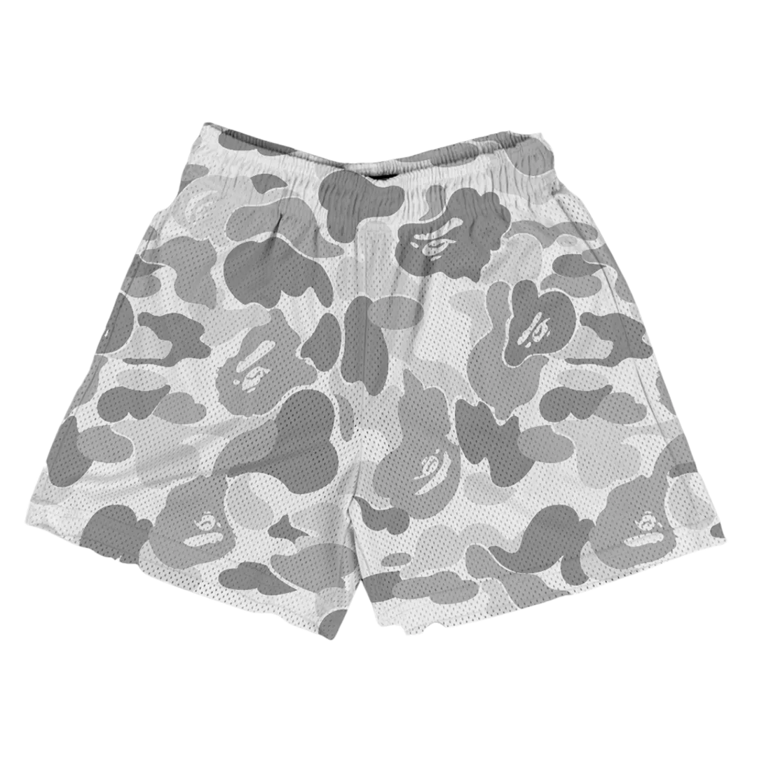 CAMO (GRAY) - MESHORTS