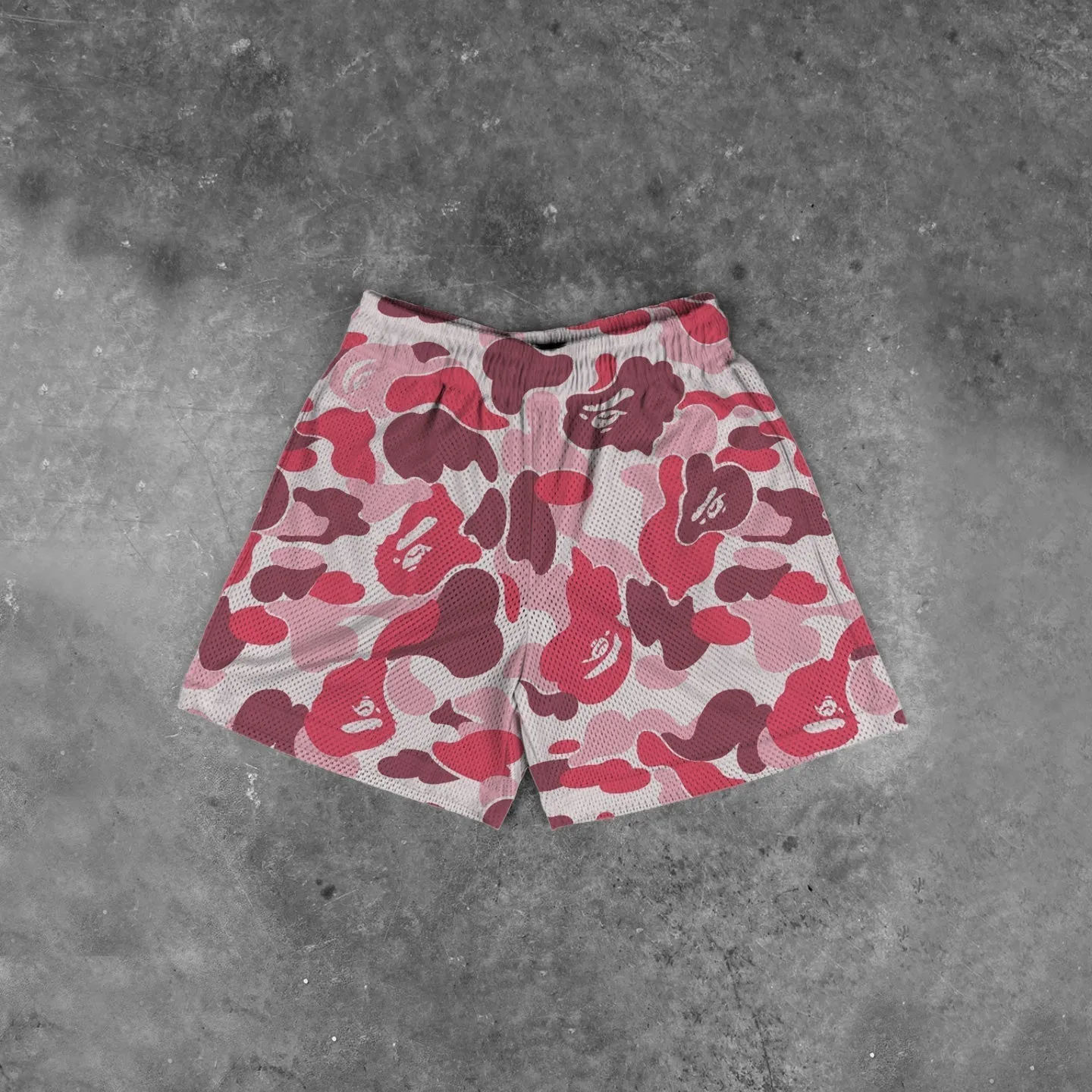 CAMO PINK - MESHORTS