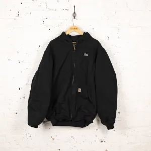 Carhartt Hooded Work Jacket - Black - XL