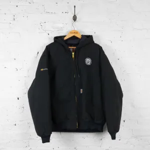 Carhartt Hooded Work Jacket - Black - XL