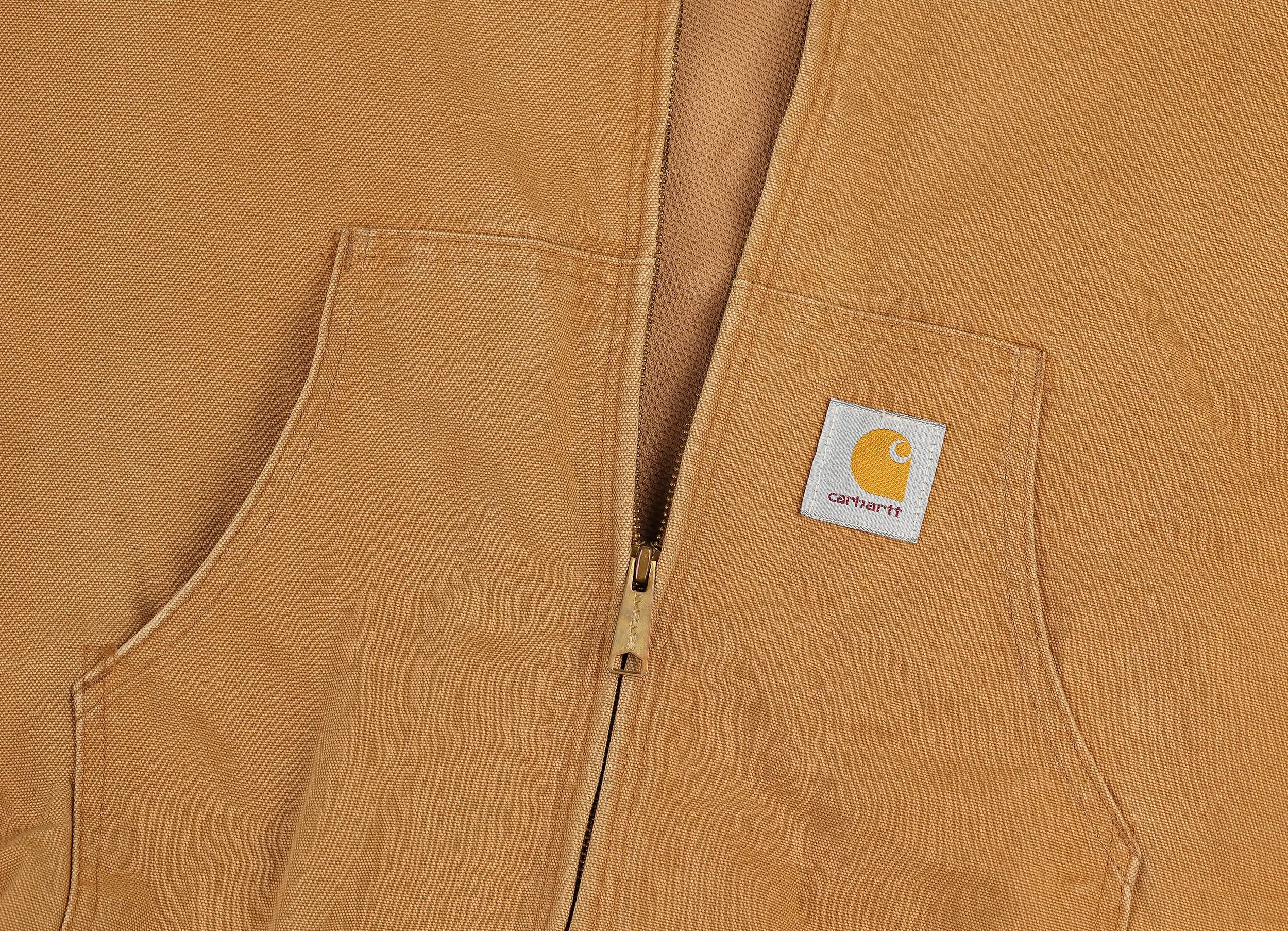 Carhartt Hooded Work Jacket - Brown - XL