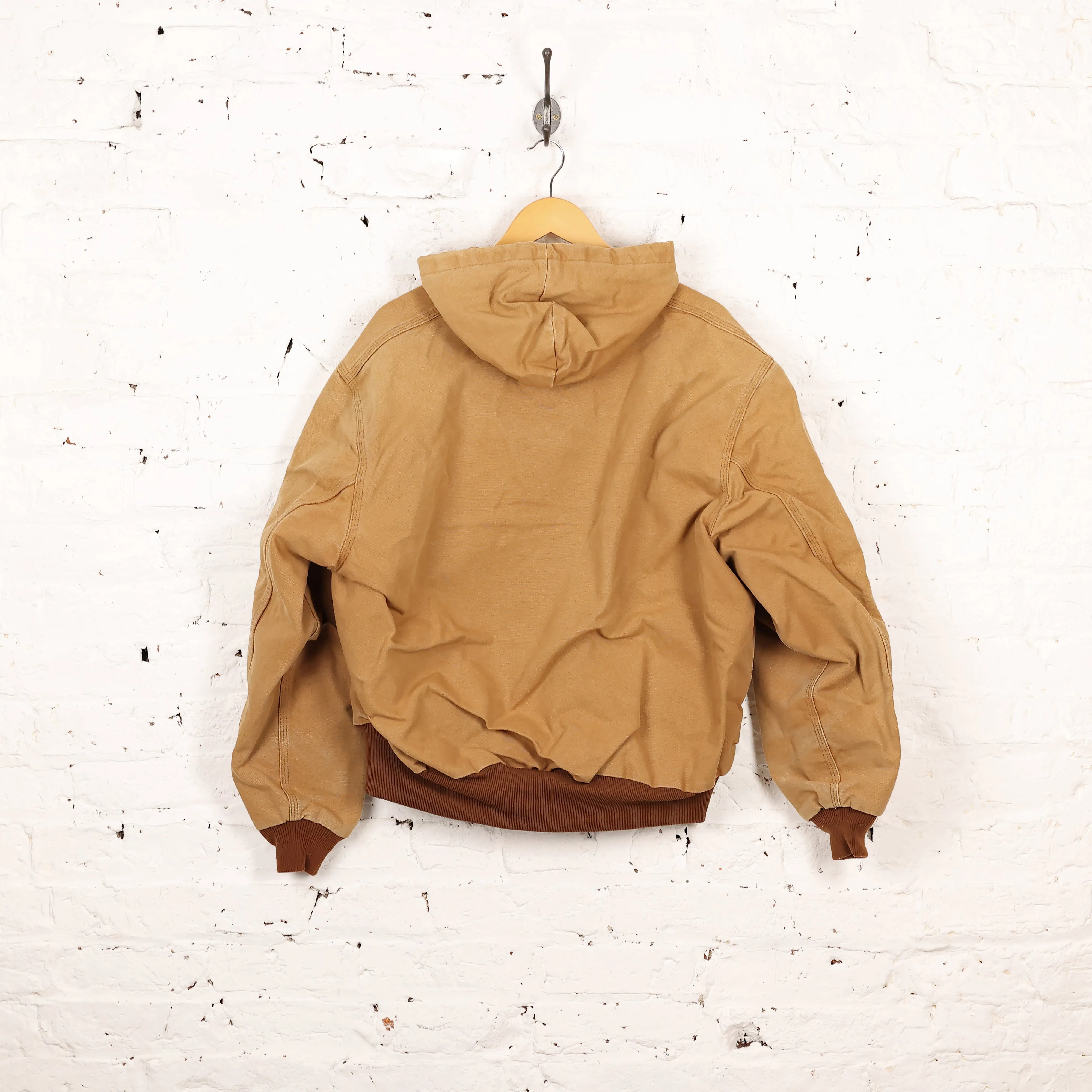 Carhartt Hooded Work Jacket - Brown - XL