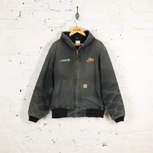 Carhartt Hooded Work Jacket - Green - XL