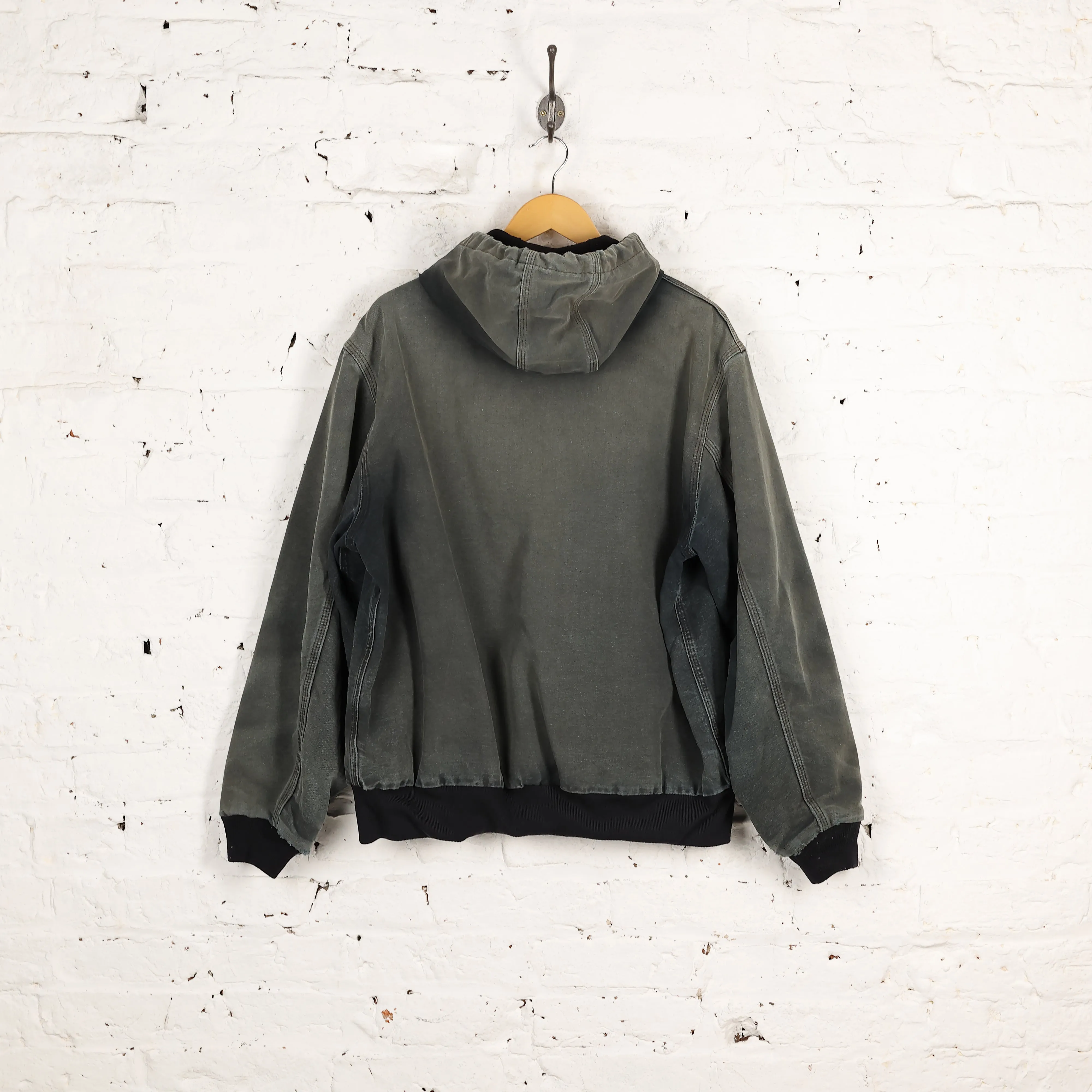 Carhartt Hooded Work Jacket - Green - XL