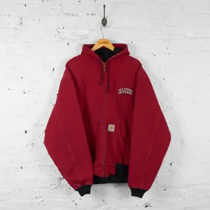 Carhartt Hooded Work Jacket - Red - XXXL