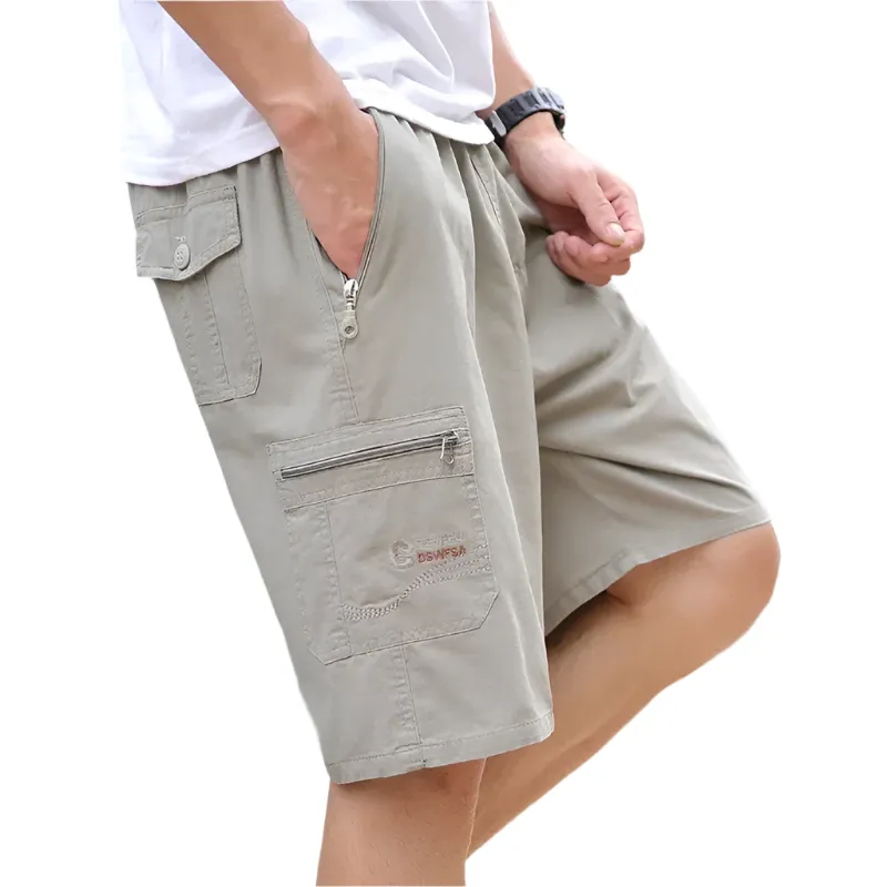 Carlos – Men's Multi-Pocket Tactical Cargo Shorts