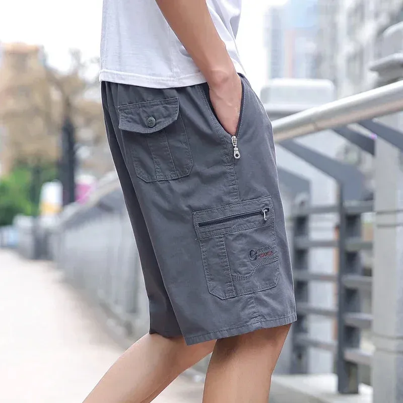 Carlos – Men's Multi-Pocket Tactical Cargo Shorts