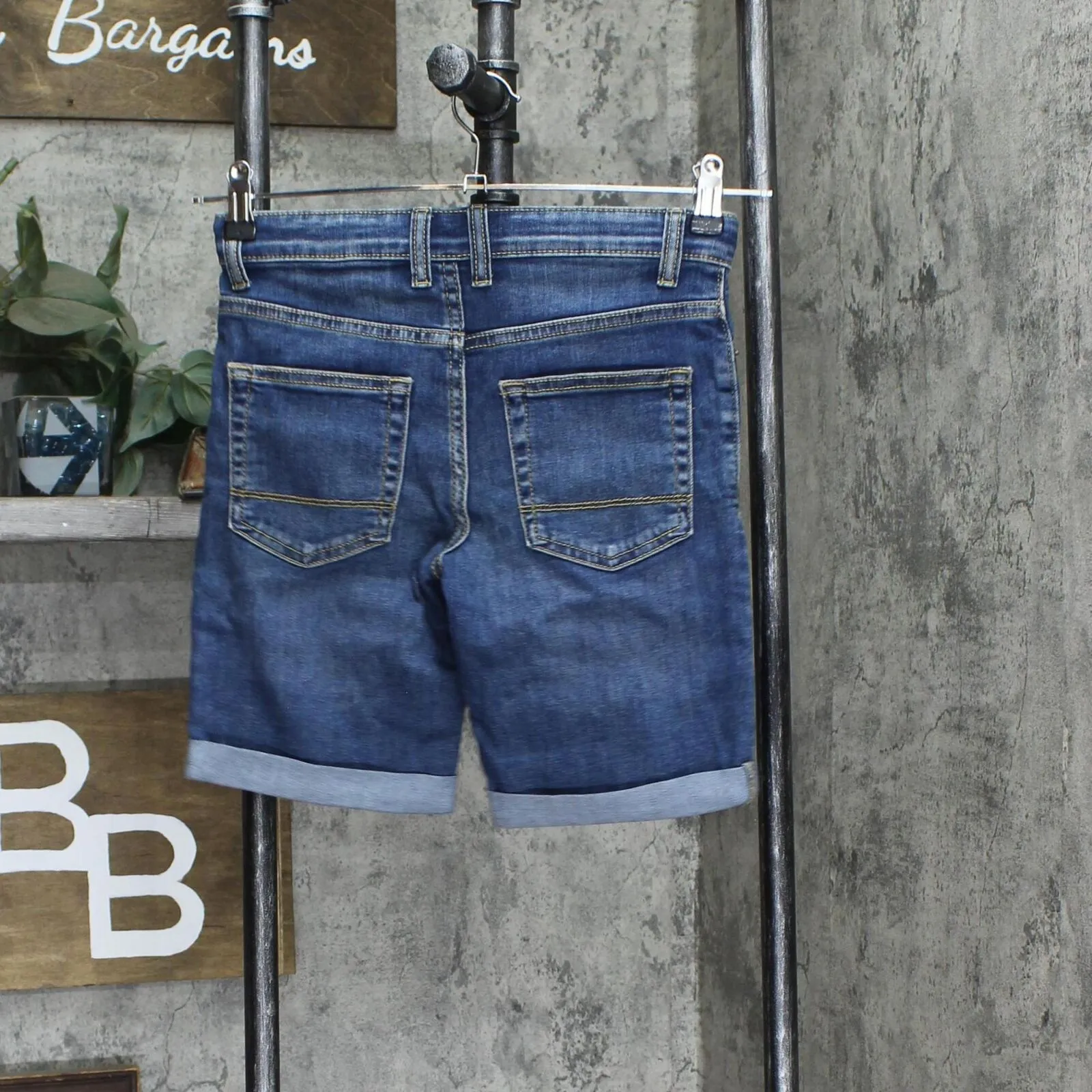 Cat & Jack Kids Boys Rolled Cuff Jean Shorts 1667fcb1689cbc Blue 10
