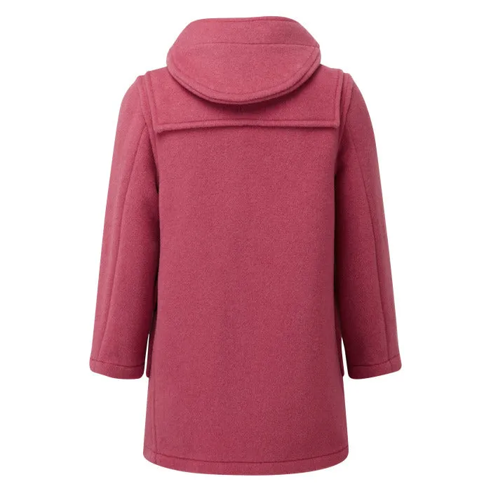 Children's Pink Original Classic Fit Duffle Coat With Faux Horn Toggles