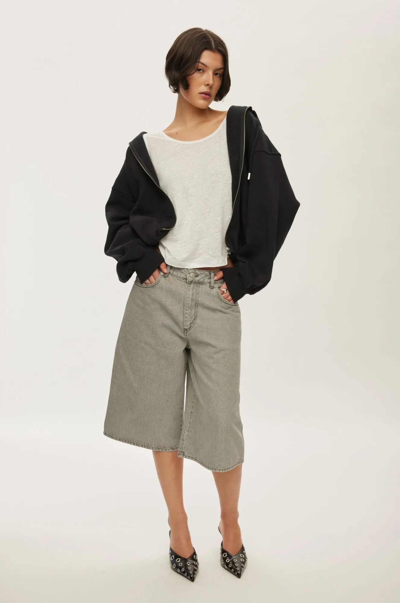 City Denim Shorts 0113