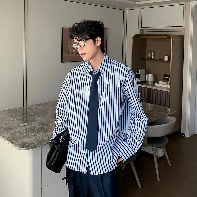 Classic Striped Long Sleeve Shirt