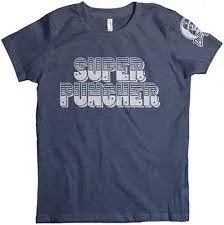 CLSUPERPUNCHER-M-Navy Dale Brisby - Kids T Shirt - Super Puncher