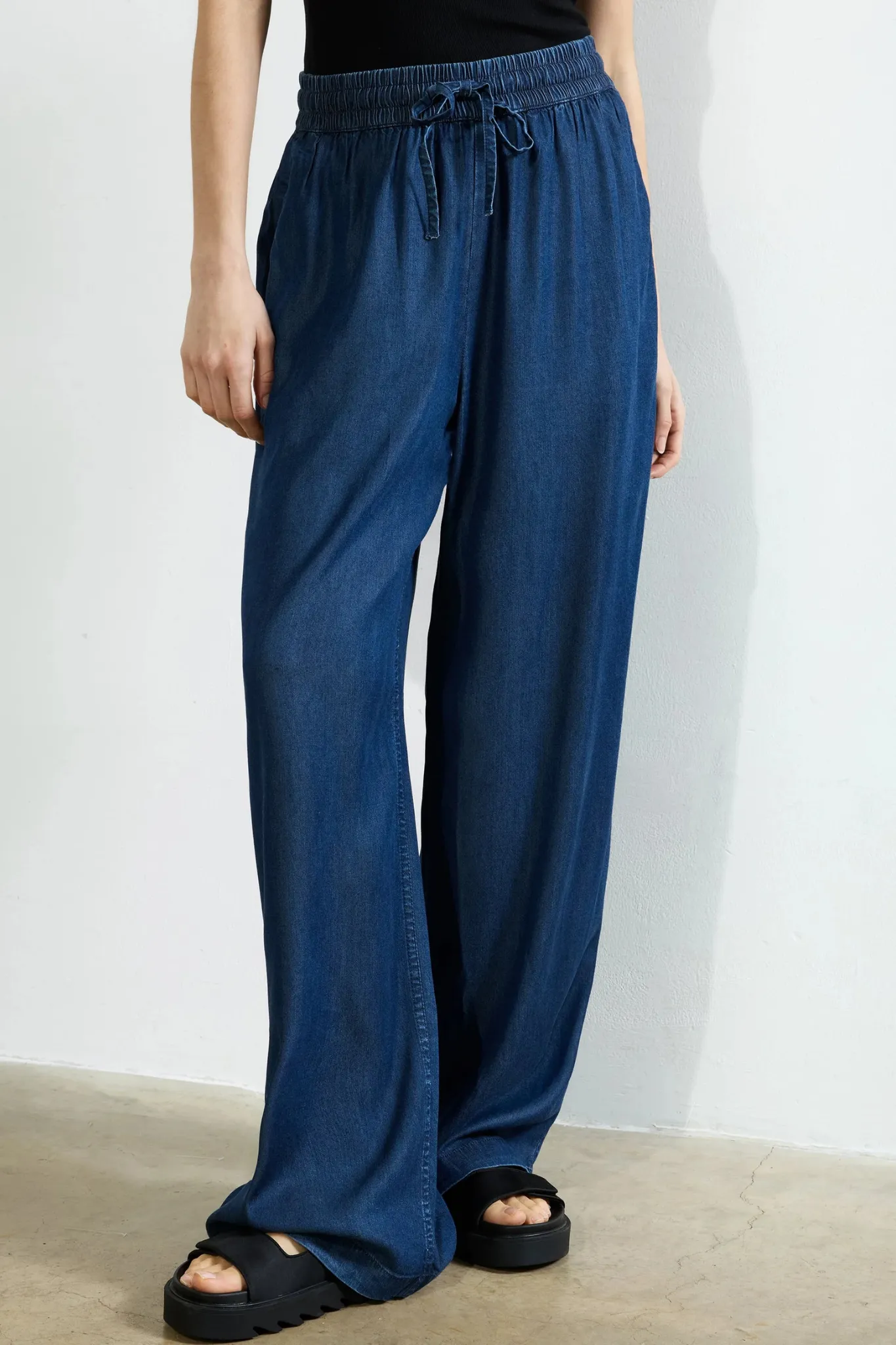 COLLORADO DENIM FLUID TROUSER - VINTAGE