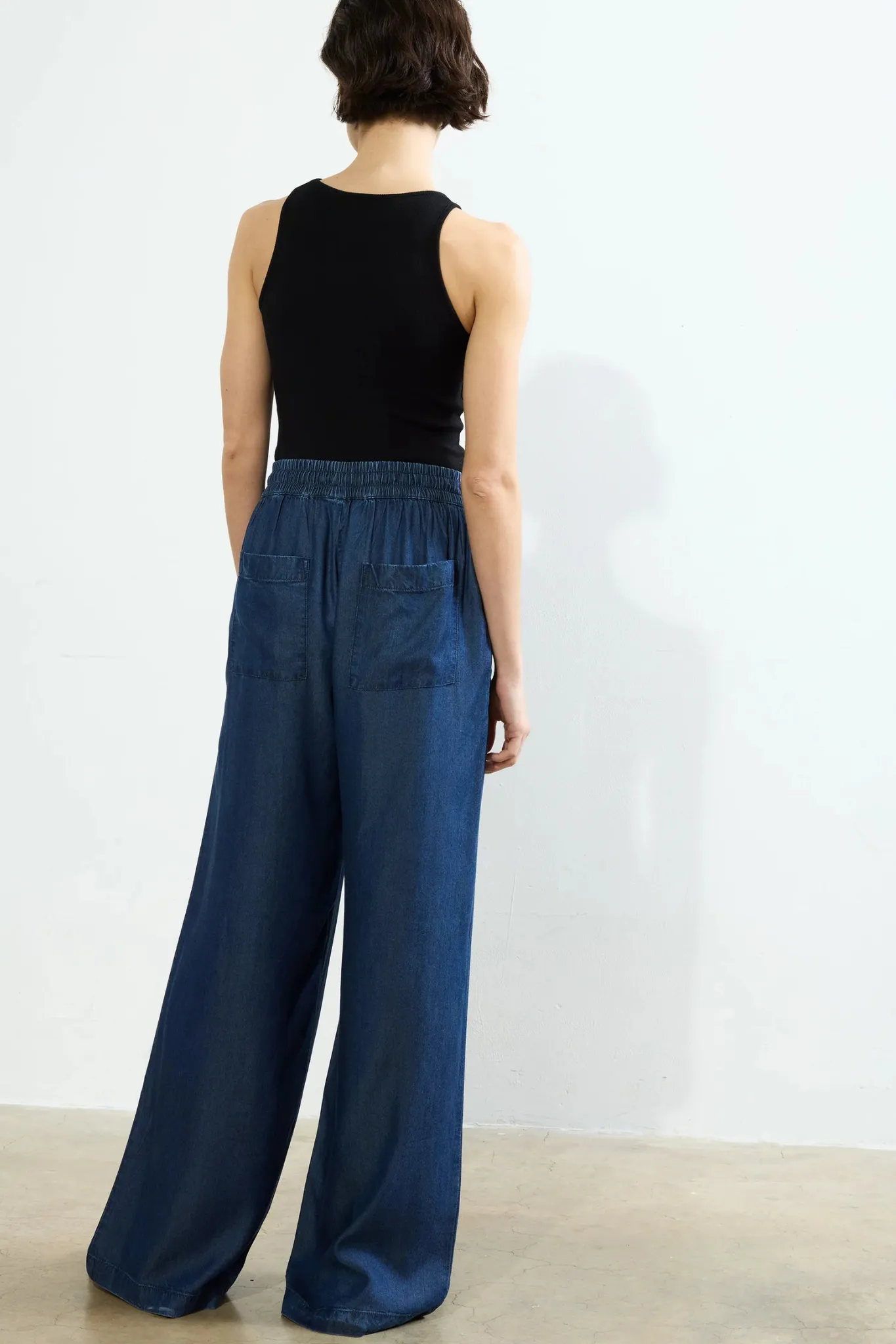 COLLORADO DENIM FLUID TROUSER - VINTAGE