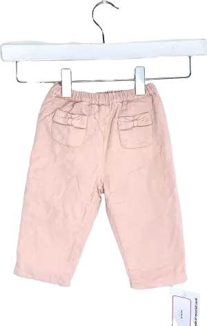 Confiture Pink Bow Pocket Trousers 6-9 Months