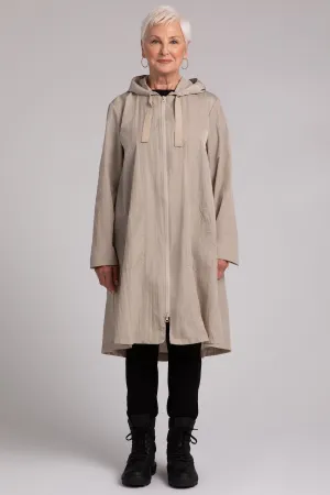 Convoy Zip Front Hooded Rain Jacket