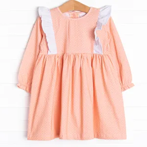 Coral Me Cute Dress, Orange