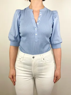 Coralee Top in Bluebell