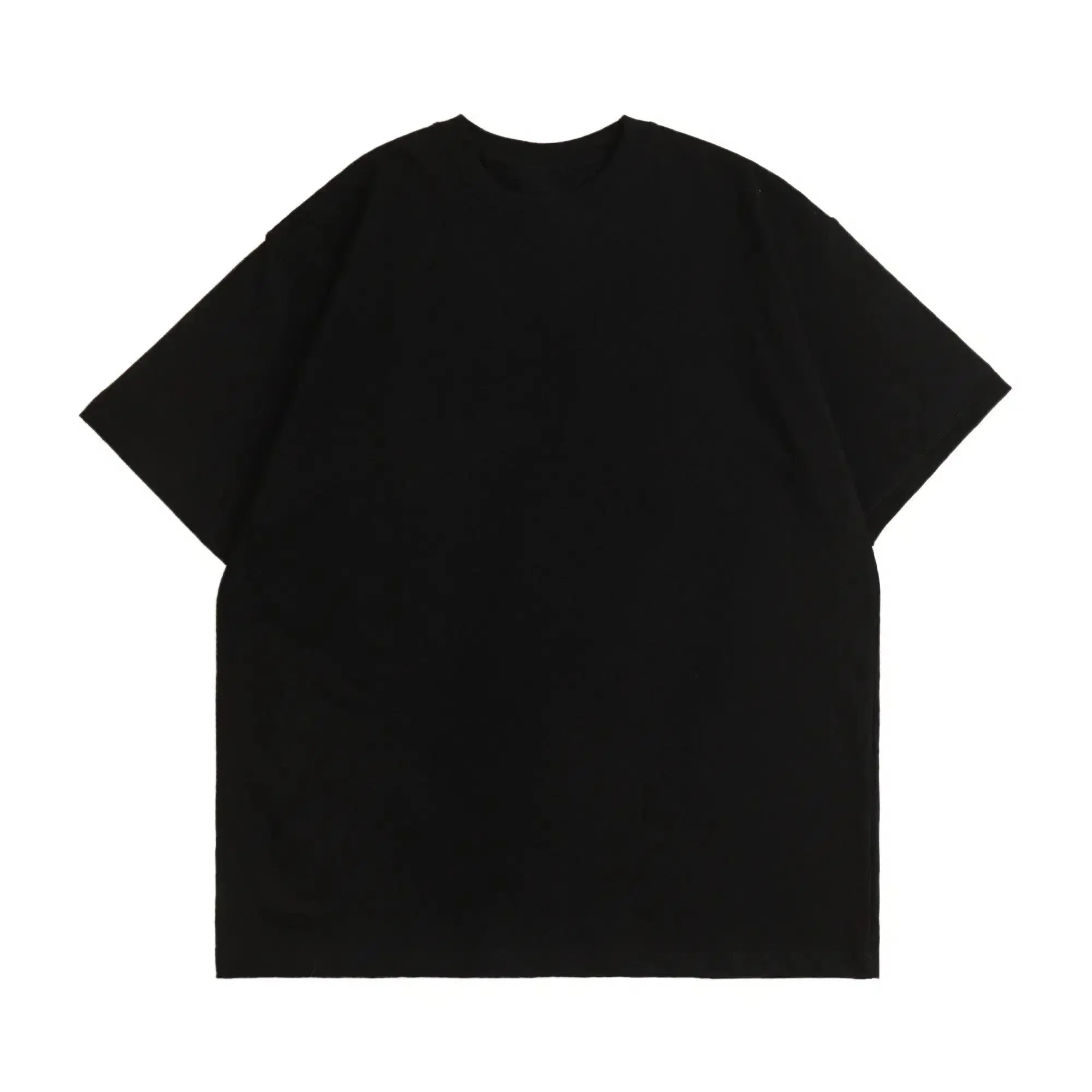 Cotton Short-Sleeve Round Neck T-Shirt