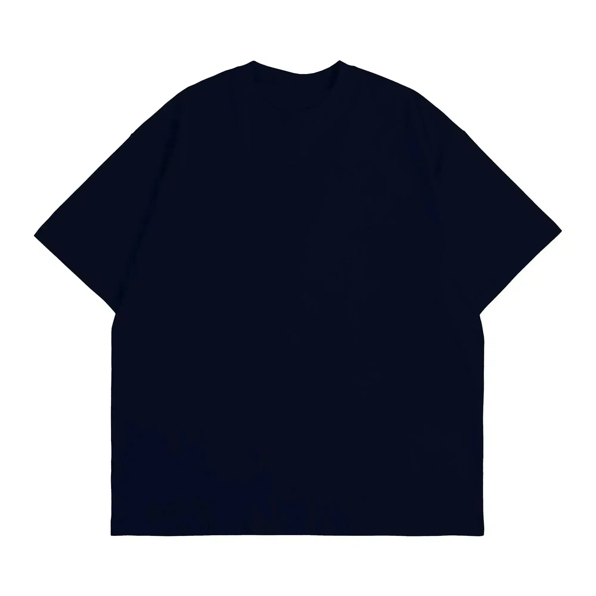 Cotton Short-Sleeve Round Neck T-Shirt