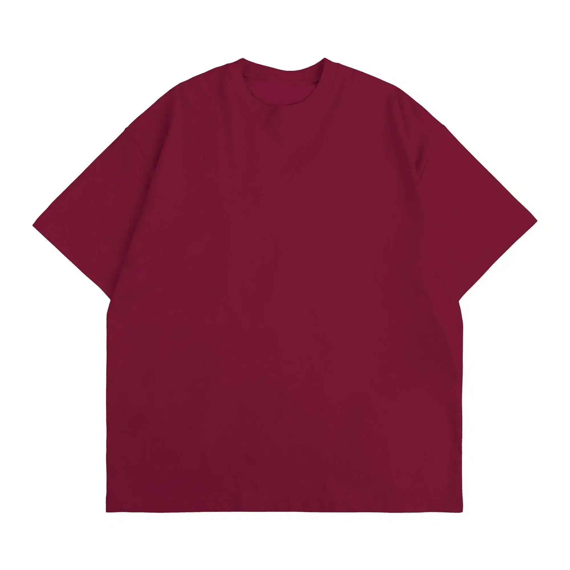 Cotton Short-Sleeve Round Neck T-Shirt