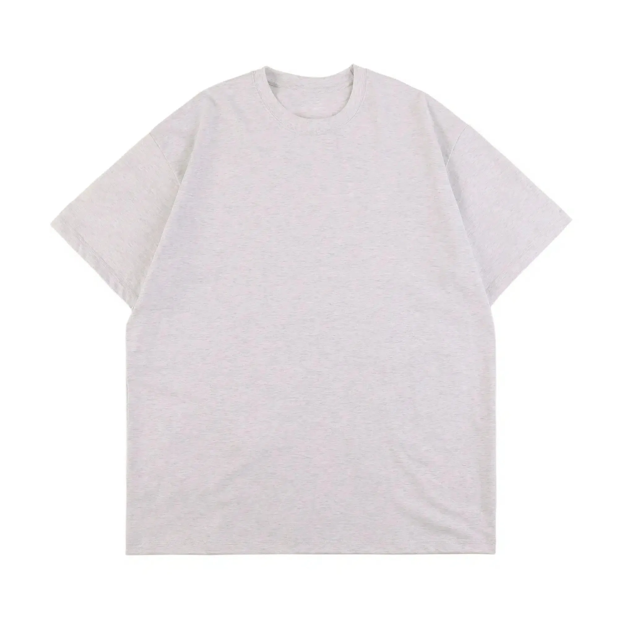 Cotton Short-Sleeve Round Neck T-Shirt