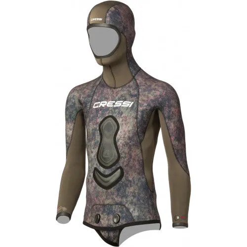 Cressi Seppia Jacket only for 3.5mm Two-Piece Spearfishing Wetsuit