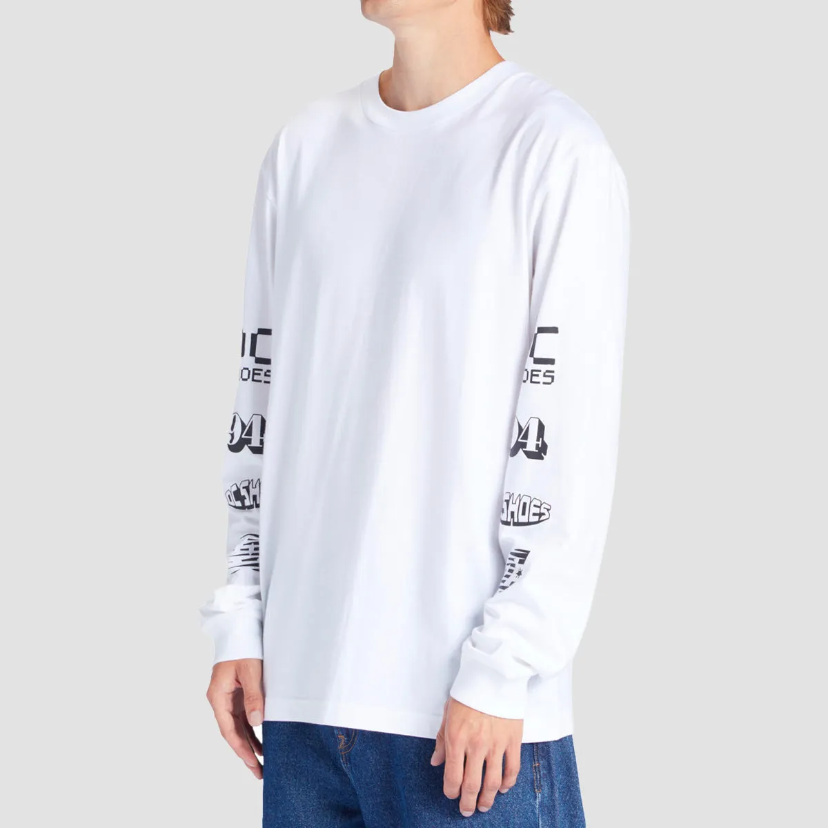 DC All Smiles Longsleeve T-Shirt White