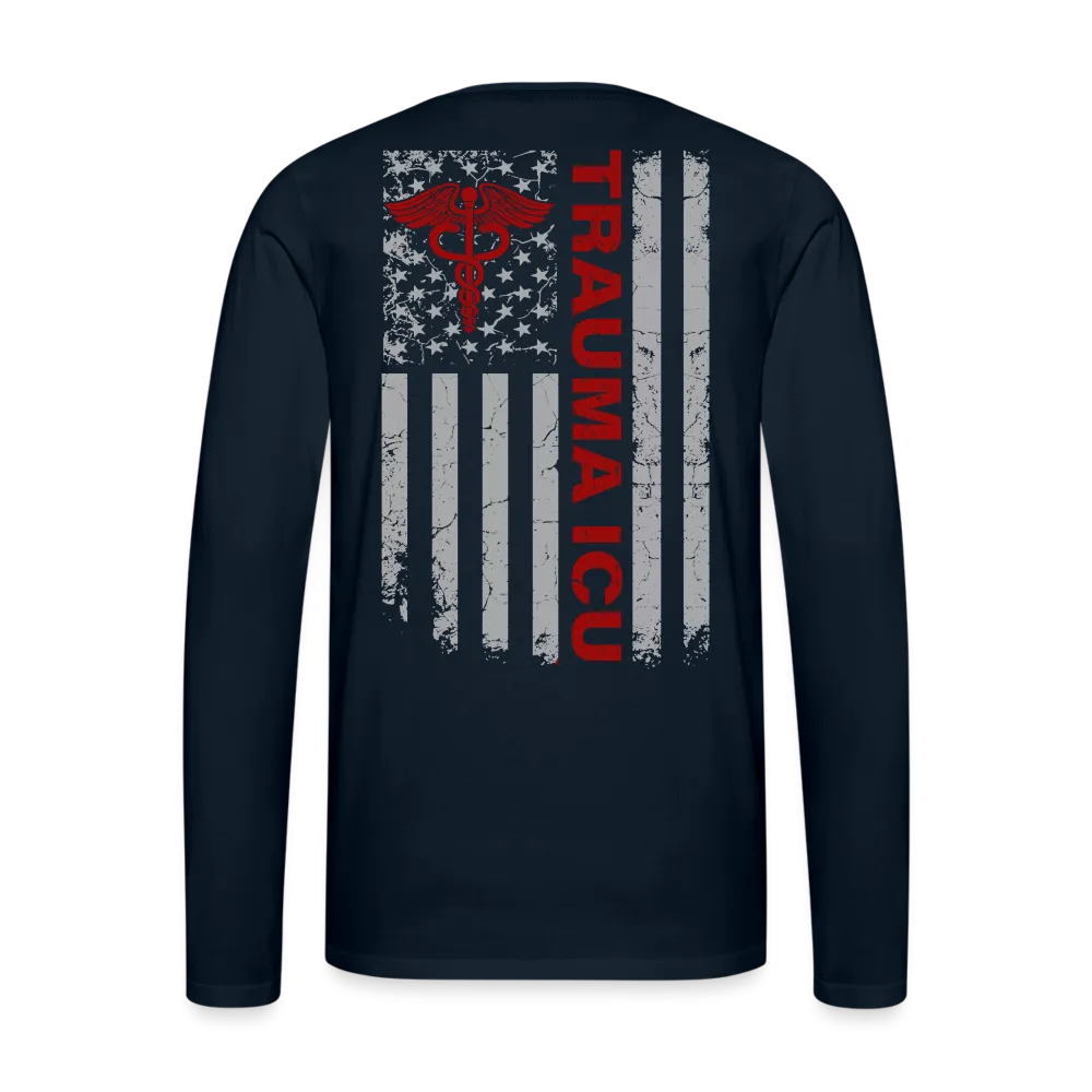 Delray Trauma ICU Men's Premium Long Sleeve T-Shirt