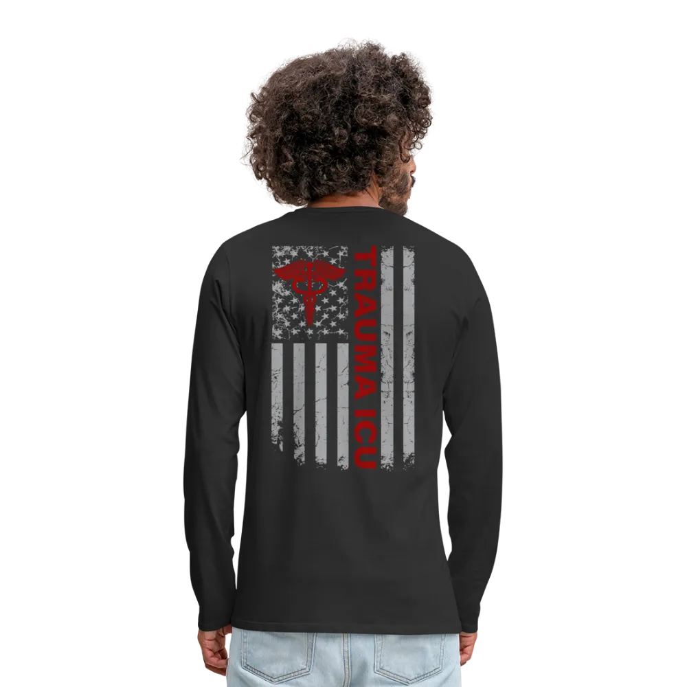 Delray Trauma ICU Men's Premium Long Sleeve T-Shirt