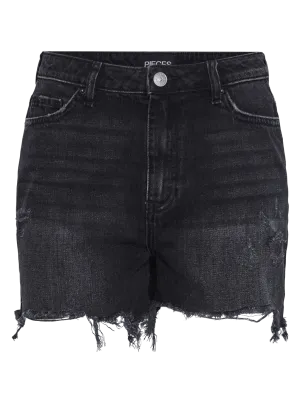 Denim shorts - Black - Summer HW - Pieces 