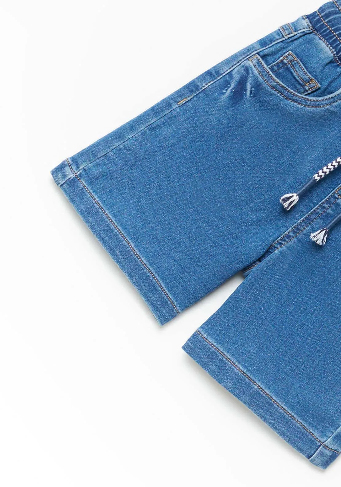 Denim Shorts - Blue
