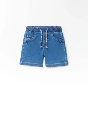 Denim Shorts - Blue