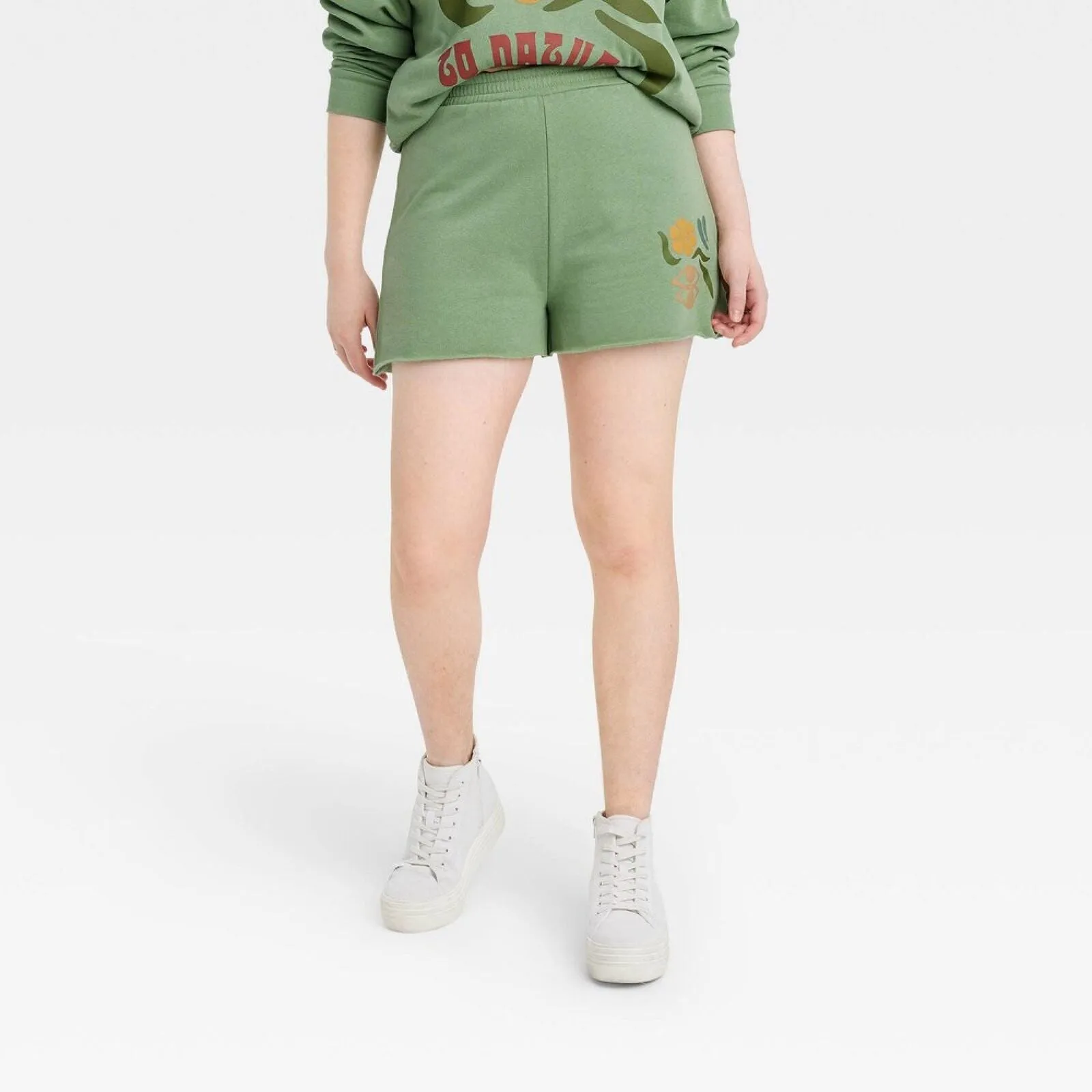 Desert Dreamer Women's Be Kind To Nature Graphic Pull-On Shorts 84685884