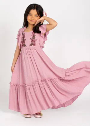 Dewi Dress in Pale Orchid