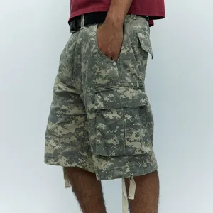 Digital Camouflage Cargo Shorts