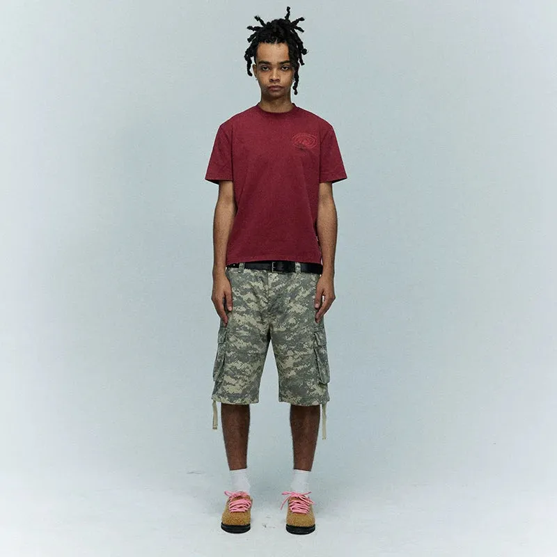 Digital Camouflage Cargo Shorts
